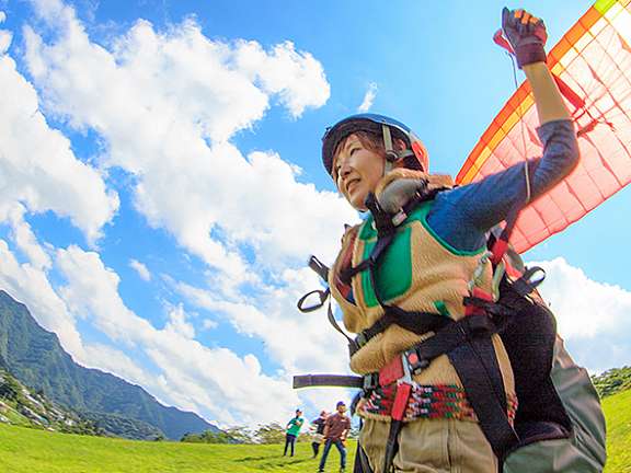 Hakuba paraglider